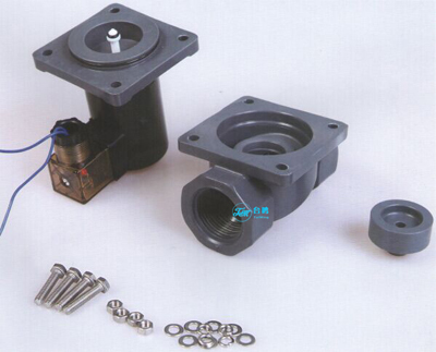 UPVC電磁閥結構圖